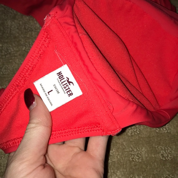 Hollister Red Bikini top - Picture 2 of 2